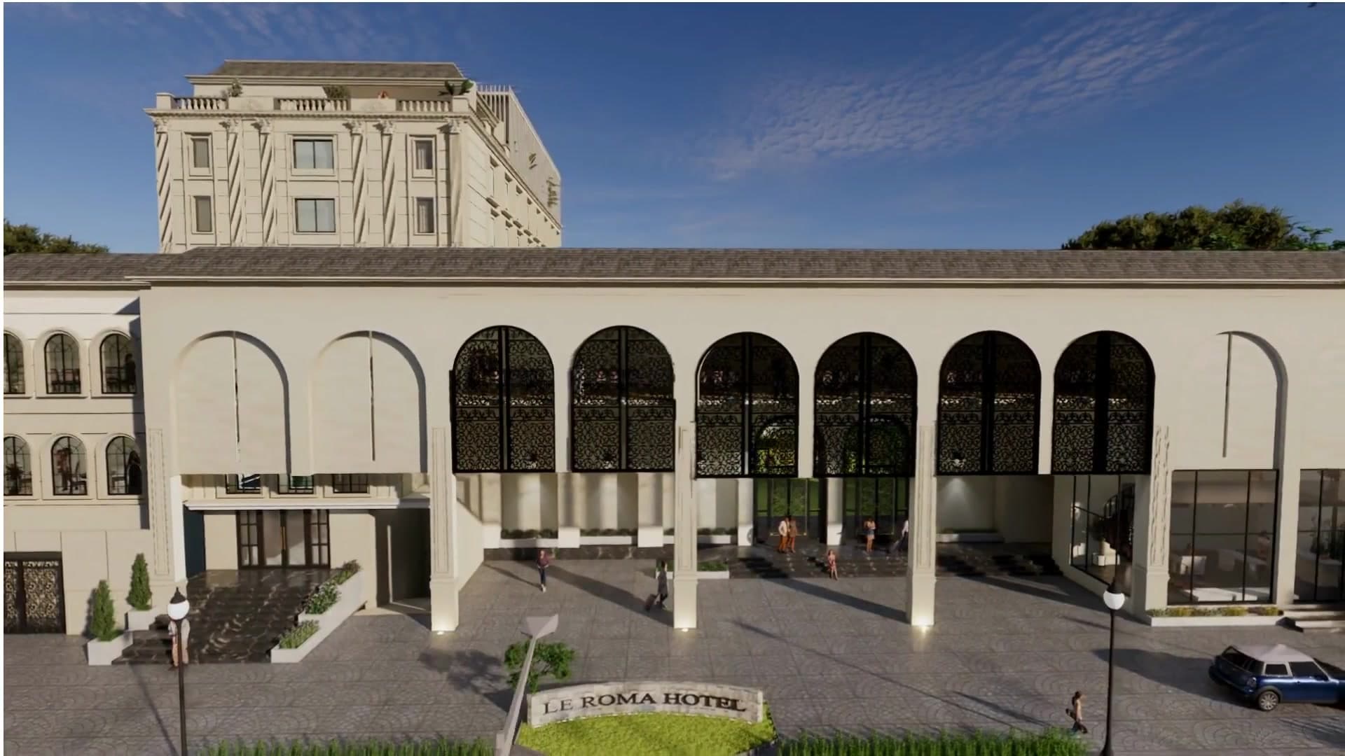 Le Roma Grandeur — Colonial contemporary architecture